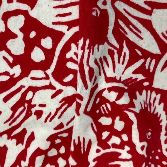 Land's End Women's Red & White One Piece Bathing Suit size 6 - Picture 8 of 8